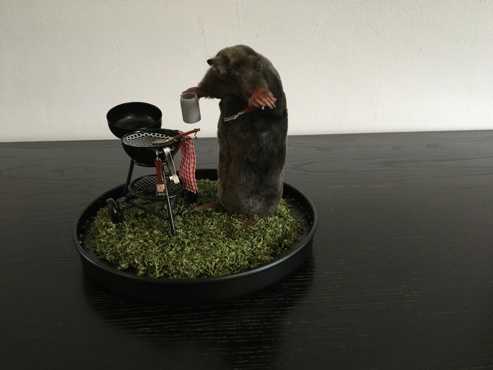 Barbecuing Mole